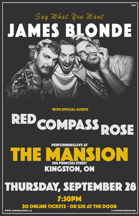 James Blonde, Red Compass Rose @ The Mansion Sep 28 2023 - May 9th @ The Mansion