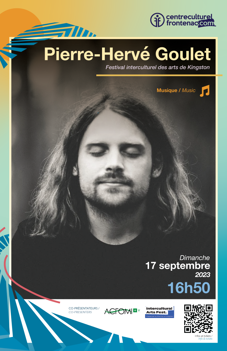 Pierre-Herv&eacute; Goulet - Folk/Rock from Qu&eacute;bec - May 6th @ Confederation Park