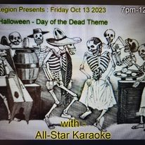 Karaoke - Pre-Halloween - Jun 7th @ Royal Canadian Legion Branch 560