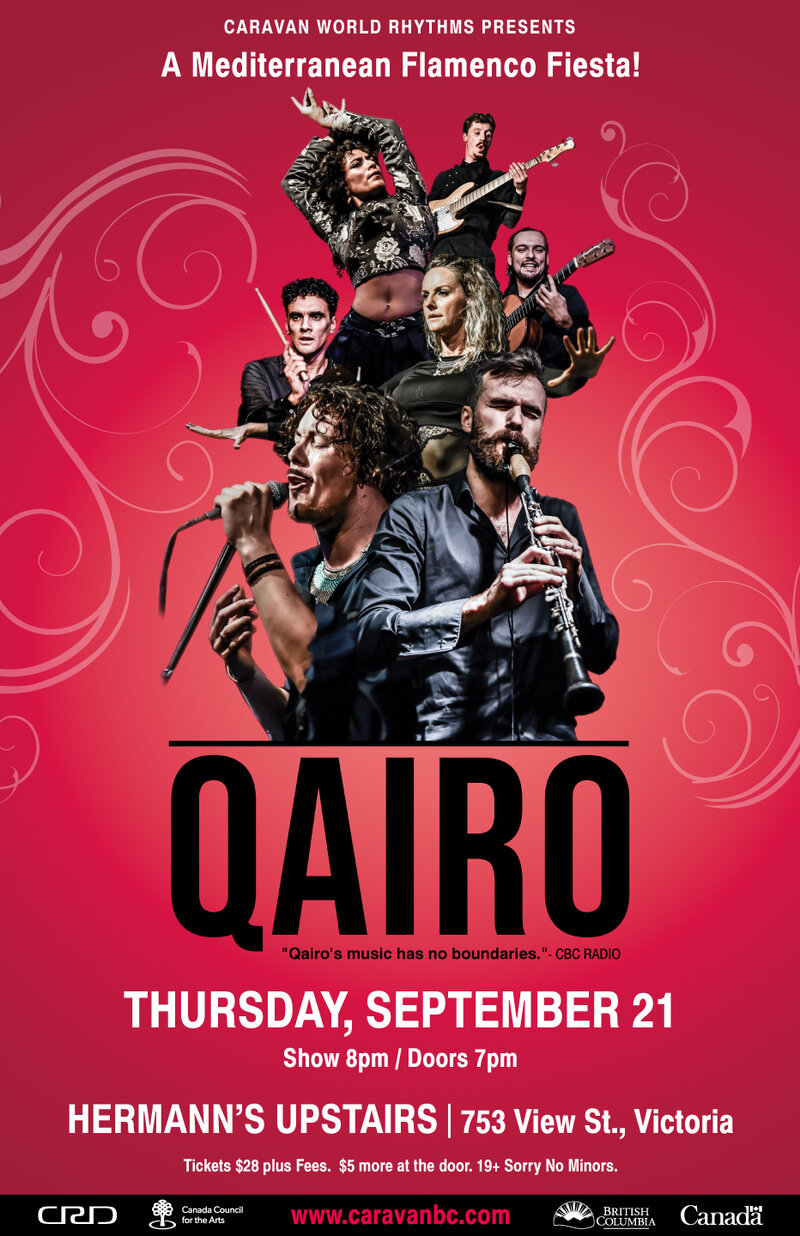 QAIRO: Caravan World Rhythms presents a Mediterranean Flamenco Fiesta - Jun 11th @ Hermann's Upstairs