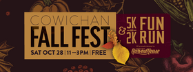 Cowichan Fall Fest and Fun Run - Jun 23rd @ Waterwheel Square