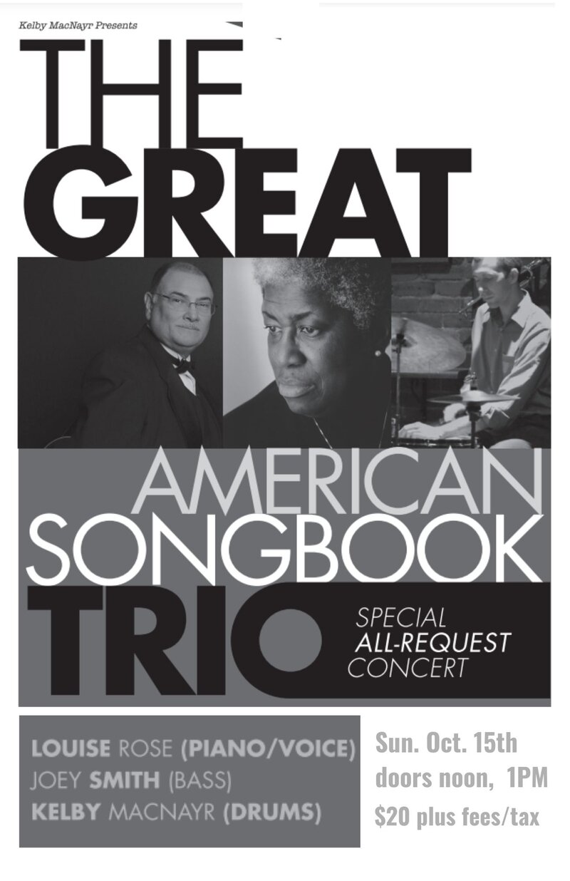 Great American Song Book Trio - May 7th @ Hermann's Jazz Club