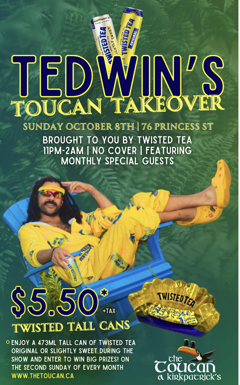 DJ Tedwin's Twisted Toucan Takeover - May 1st @ The Toucan