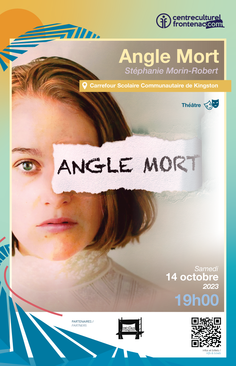 Angle Mort (Blindside) by Stéphanie Morin-Robert @ Centre culturel Frontenac - Oct 14, 2023