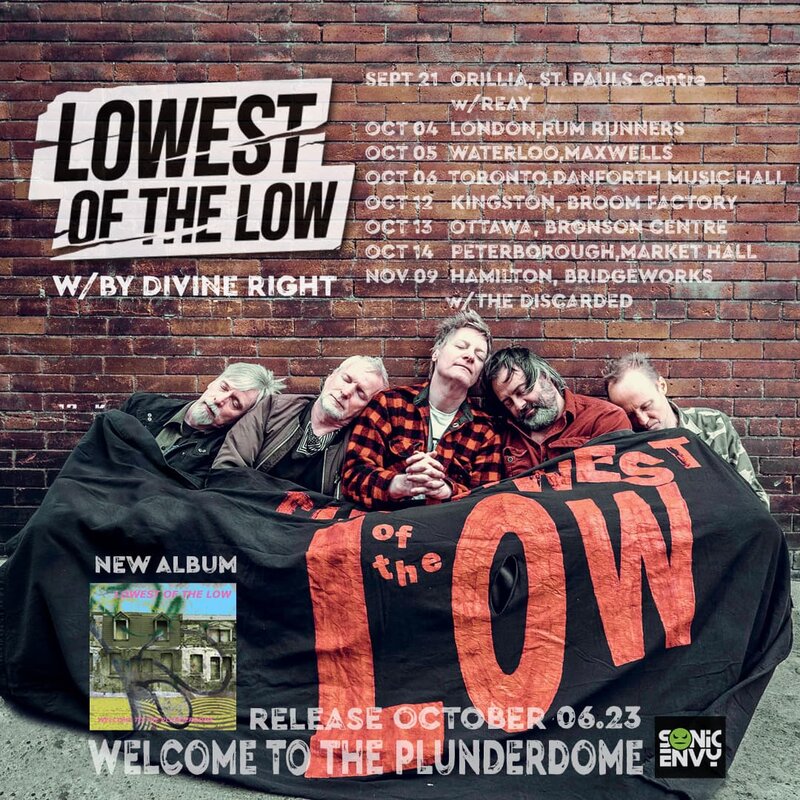 Lowest Of The Low, By Divine Right @ Broom Factory Oct 12 2023 - May 6th @ Broom Factory