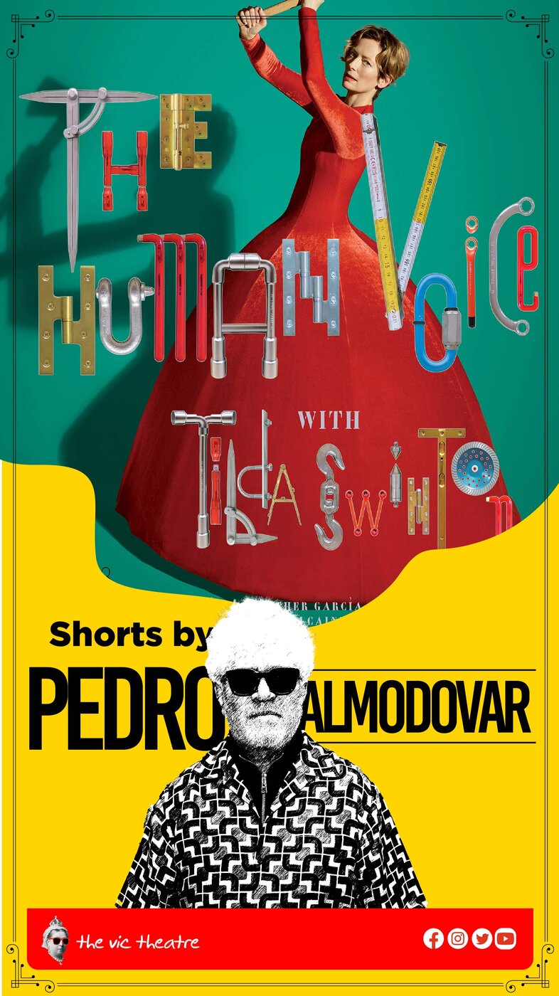 The Vic Theatre: Strange Way of Life / The Human Voice - Shorts by Pedro Almodovar - Jun 23rd @ Vic Theatre