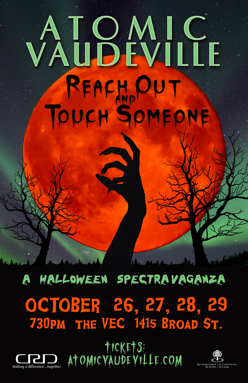 86th ATOMIC VAUDEVILLE CABARET: REACH OUT AND TOUCH SOMEONE - Jun 10th @ Victoria Event Centre