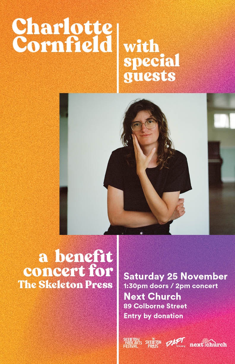 Charlotte Cornfield, The Gertrudes @ Next Church Nov 25 2023 - May 6th @ Next Church