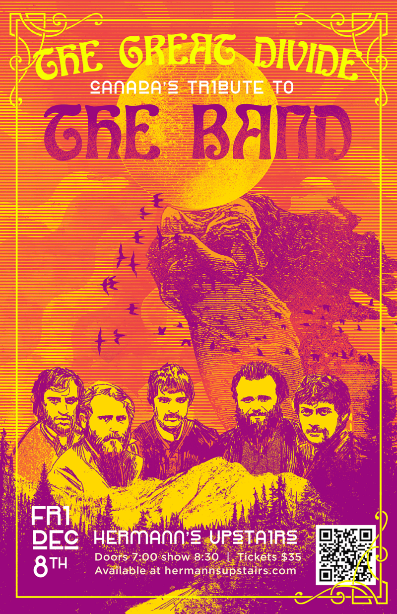 The Great Divide | Canada's Tribute to The Band - May 6th @ Hermann's Upstairs