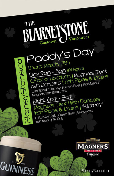 St. Patricks Day Party! @ Blarney Stone Mar 17 2011 - Jun 18th @ Blarney Stone