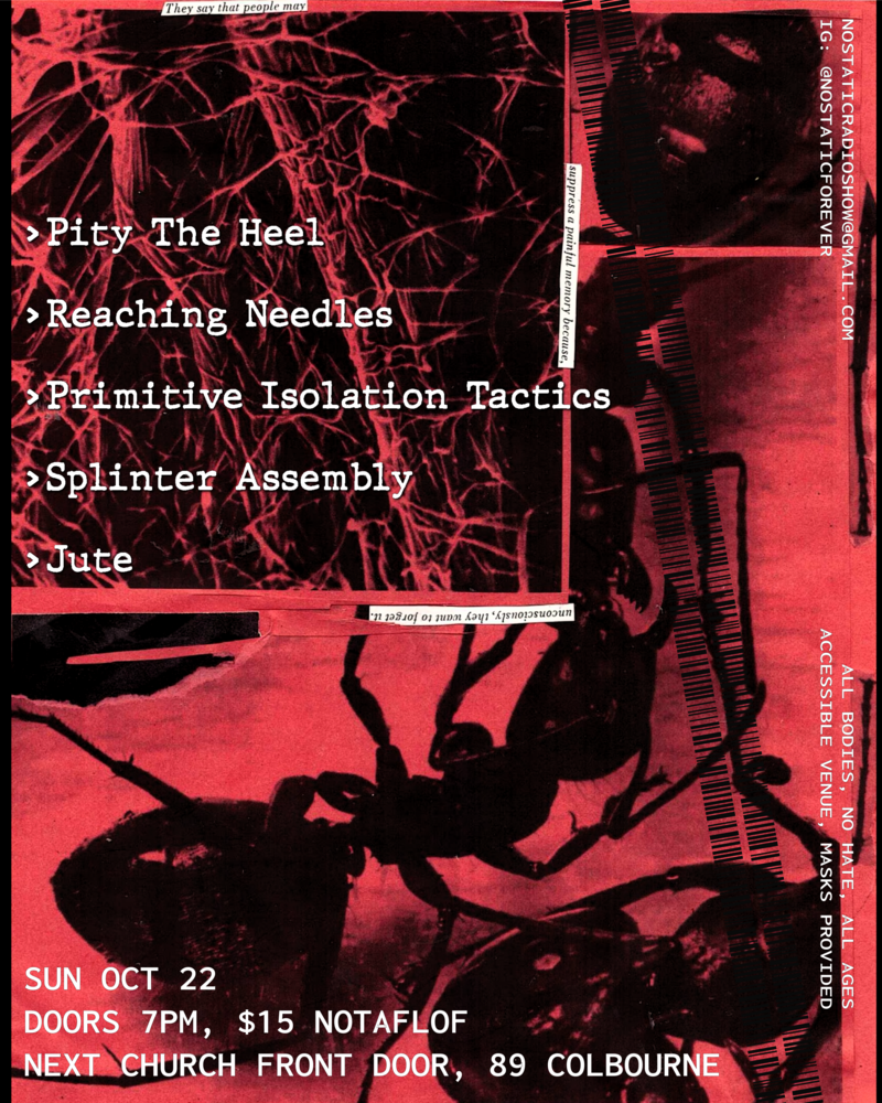 NOISE 2 - May 9th @ Next Church