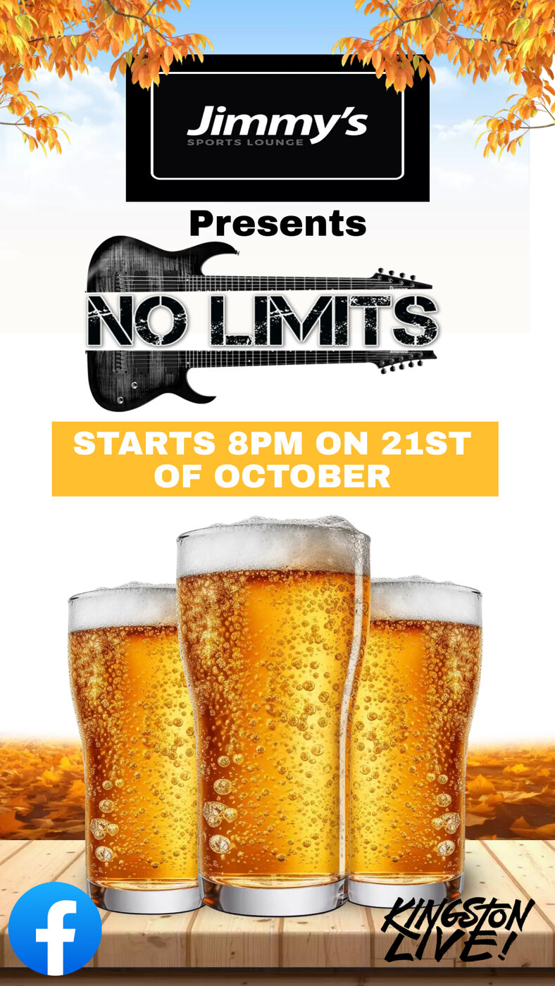 No Limits @ Jimmy's Sports Lounge Oct 21 2023 - May 6th @ Jimmy's Sports Lounge