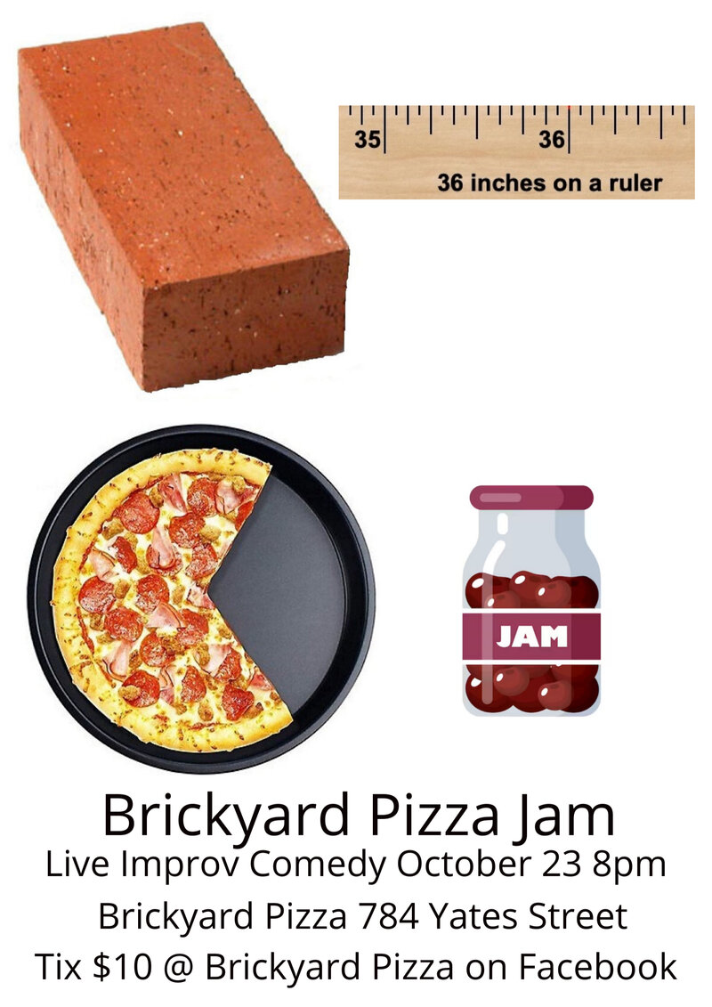 Brickyard Improv Jam - May 6th @ Brickyard Pizza
