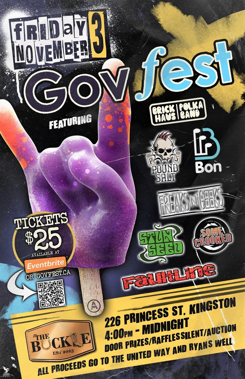 GovFest 2023 Battle of the Bands @ The Buckle - Nov 03, 2023