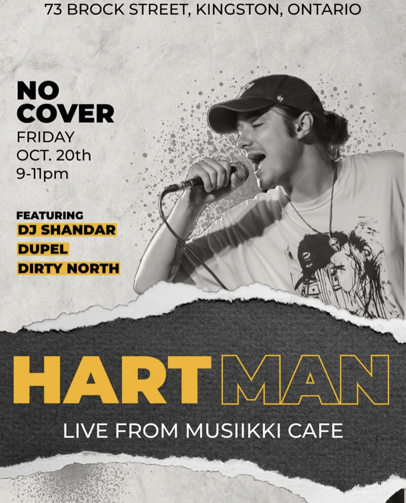 Hartman - May 16th @ Musiikki Caf&eacute; & Whiskey Bar