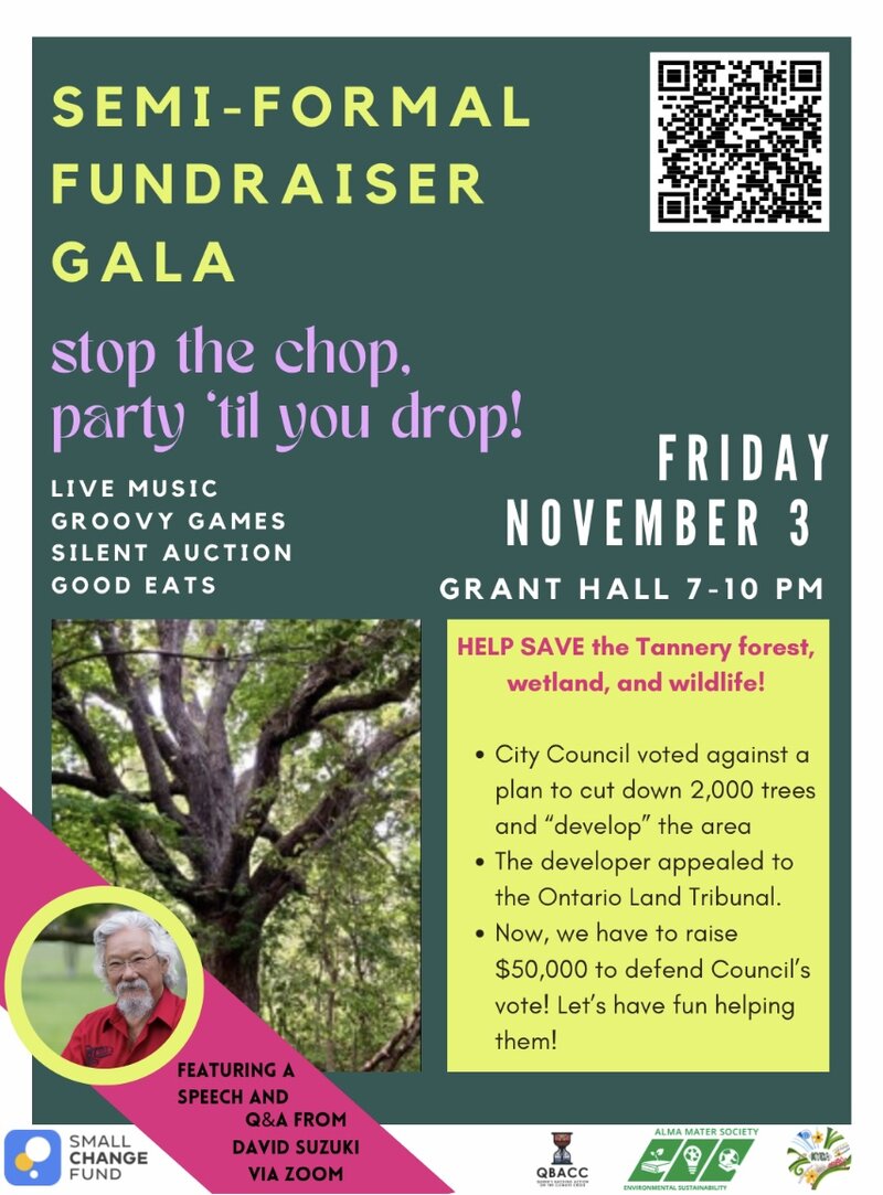 Stop the Chop, Party ‘Til You Drop! @ Grant Hall, Queen's University - Nov 03, 2023
