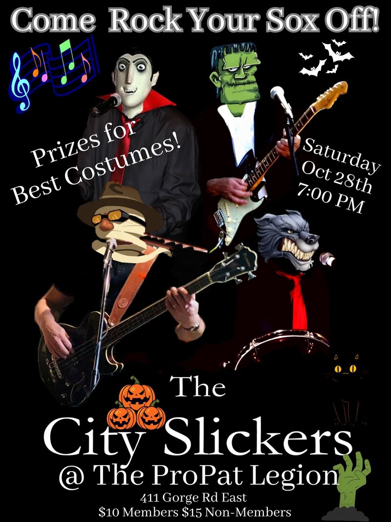 Dance your Sox OFF at this Spooktacular Evening - May 13th @ Pro Patria Legion