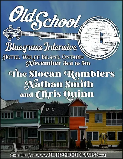 Old School Bluegrass Weekend Intensive - May 6th @ Hotel Wolfe Island