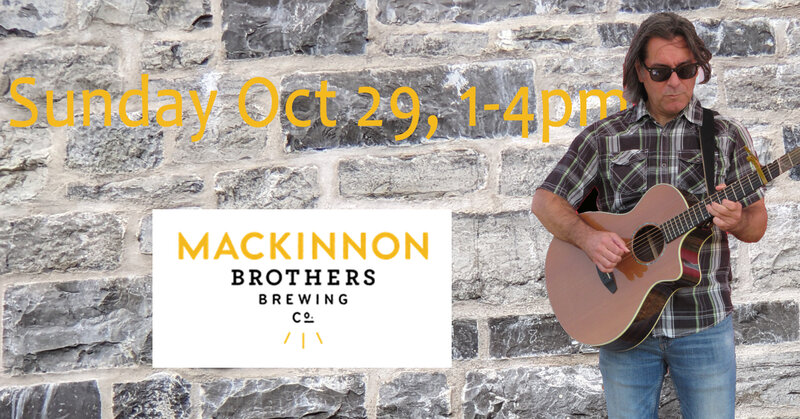 Chris Gigu&egrave;re @ MacKinnon Brothers Brewery Oct 29 2023 - May 5th @ MacKinnon Brothers Brewery