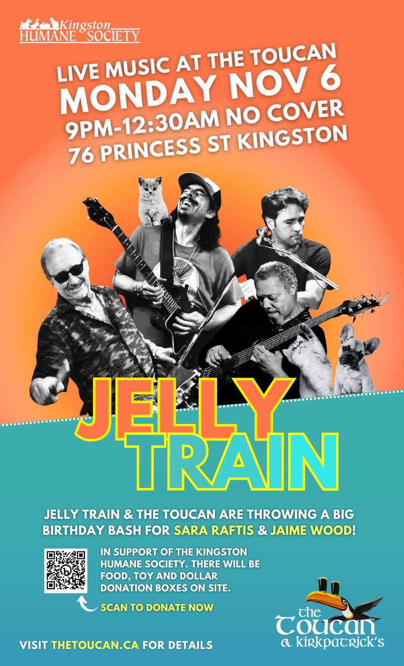Jelly Train - May 11th @ The Toucan
