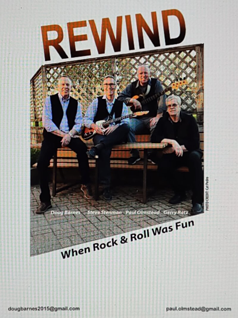Remembrance Day Live Music: Rewind @ Royal Canadian Legion Branch 560 Nov 11 2023 - May 9th @ Royal Canadian Legion Branch 560