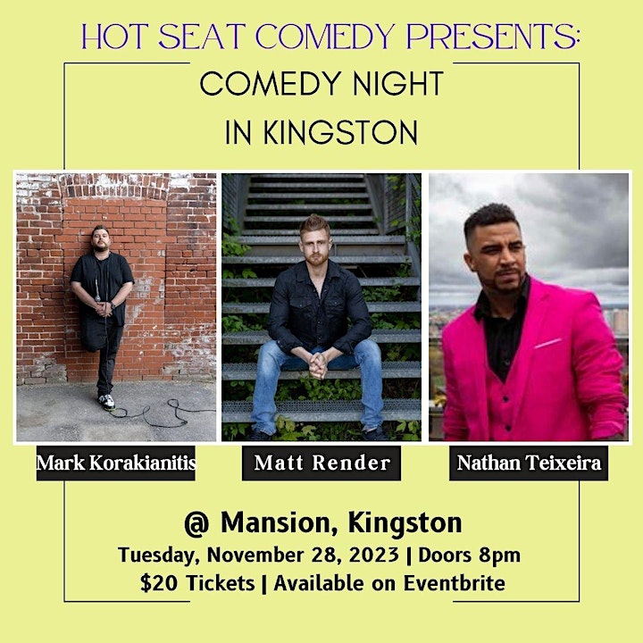 Matt Render, Mark Korakianitis, Nathan Teixeira @ The Mansion Nov 28 2023 - Jun 27th @ The Mansion