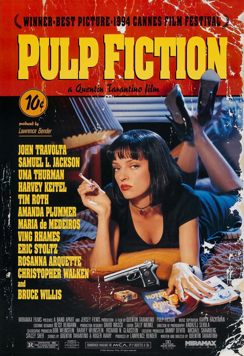 Film Screening: Pulp Fiction @ Cinecenta Nov 3 2023 - Jun 5th @ Cinecenta