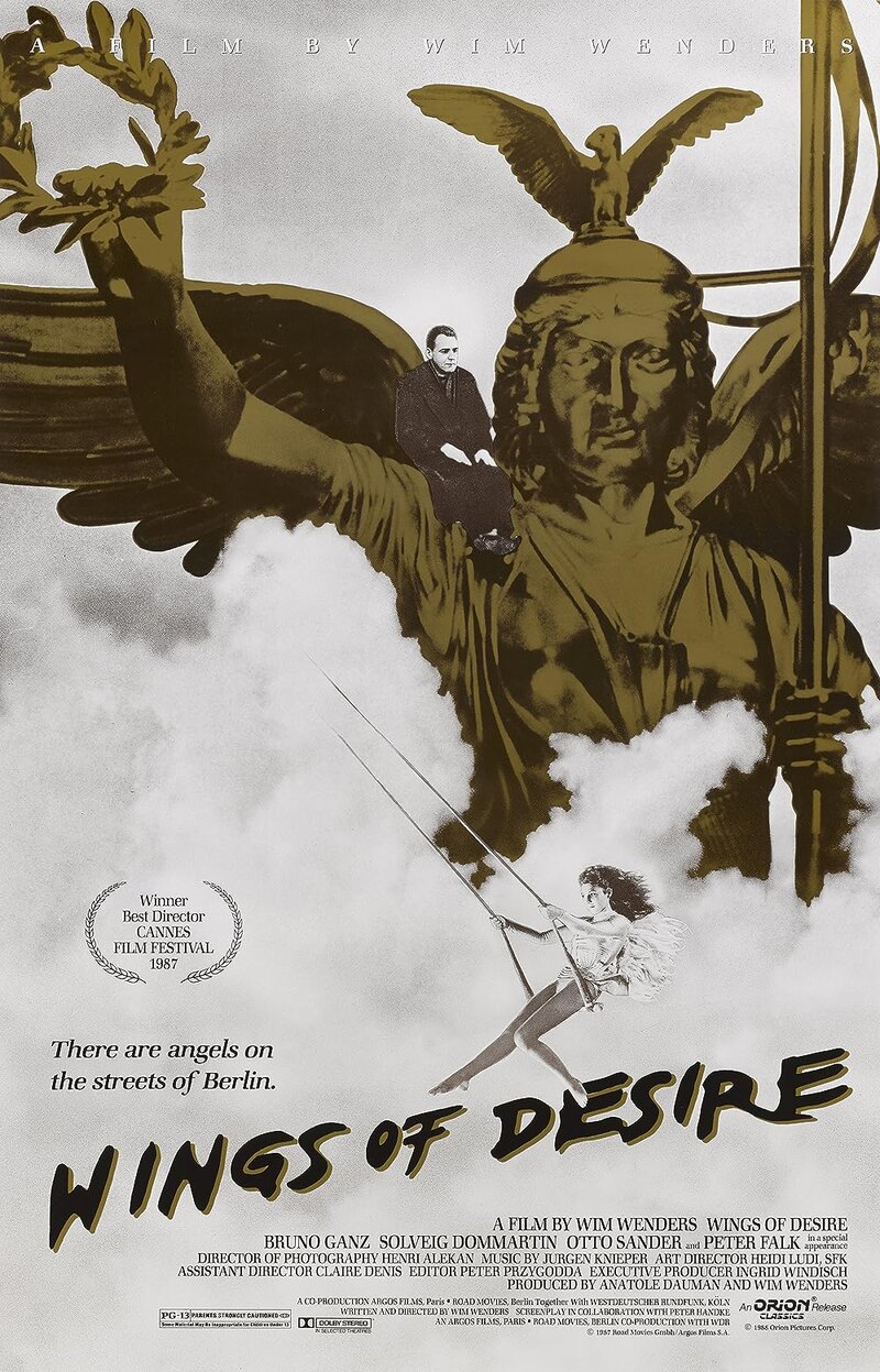 Film Screening: Wings of Desire @ Cinecenta Dec 12 2023 - Jun 4th @ Cinecenta