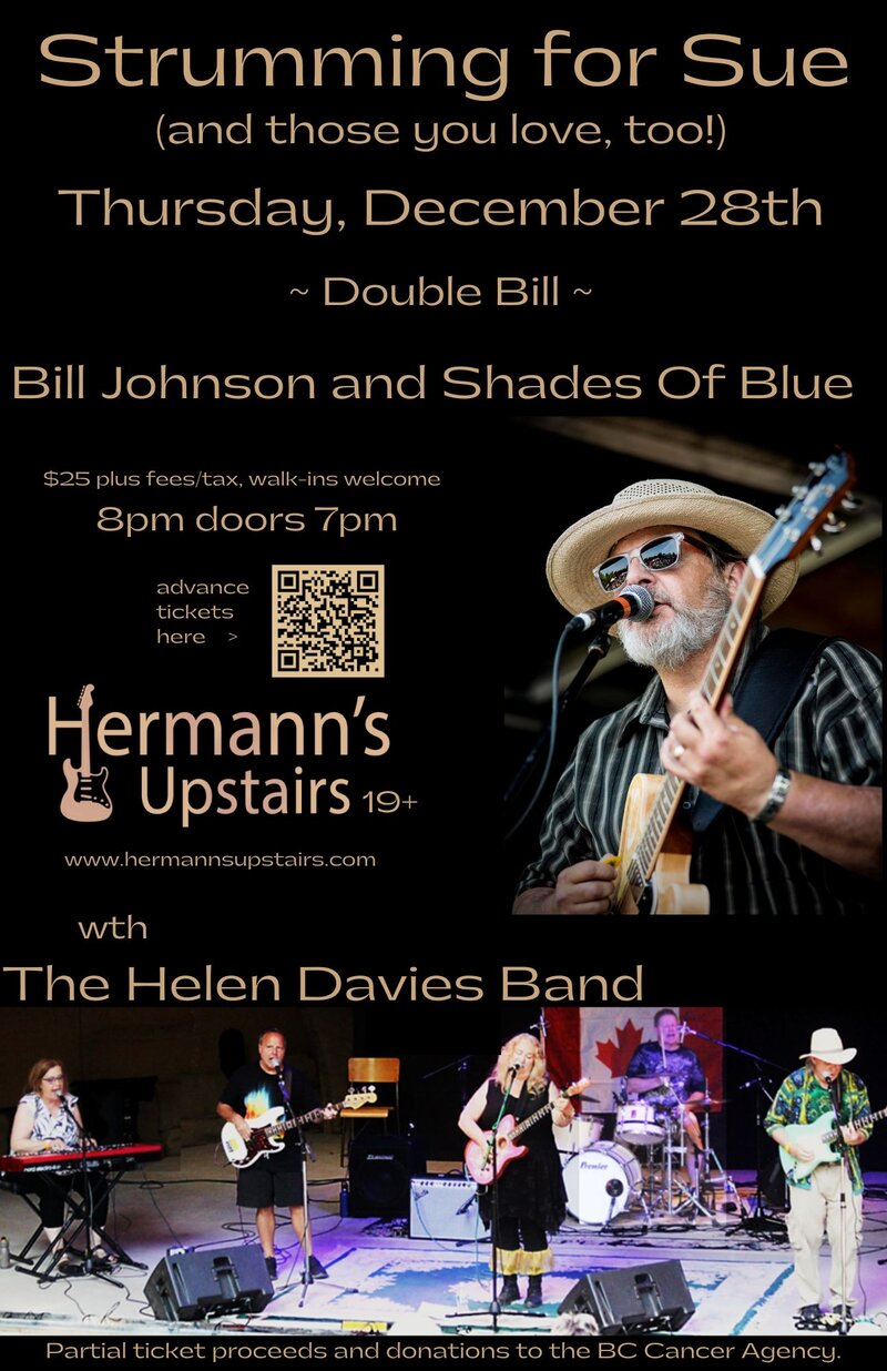 Strumming for Sue (and those you love, too!) - Jun 4th @ Hermann's Upstairs