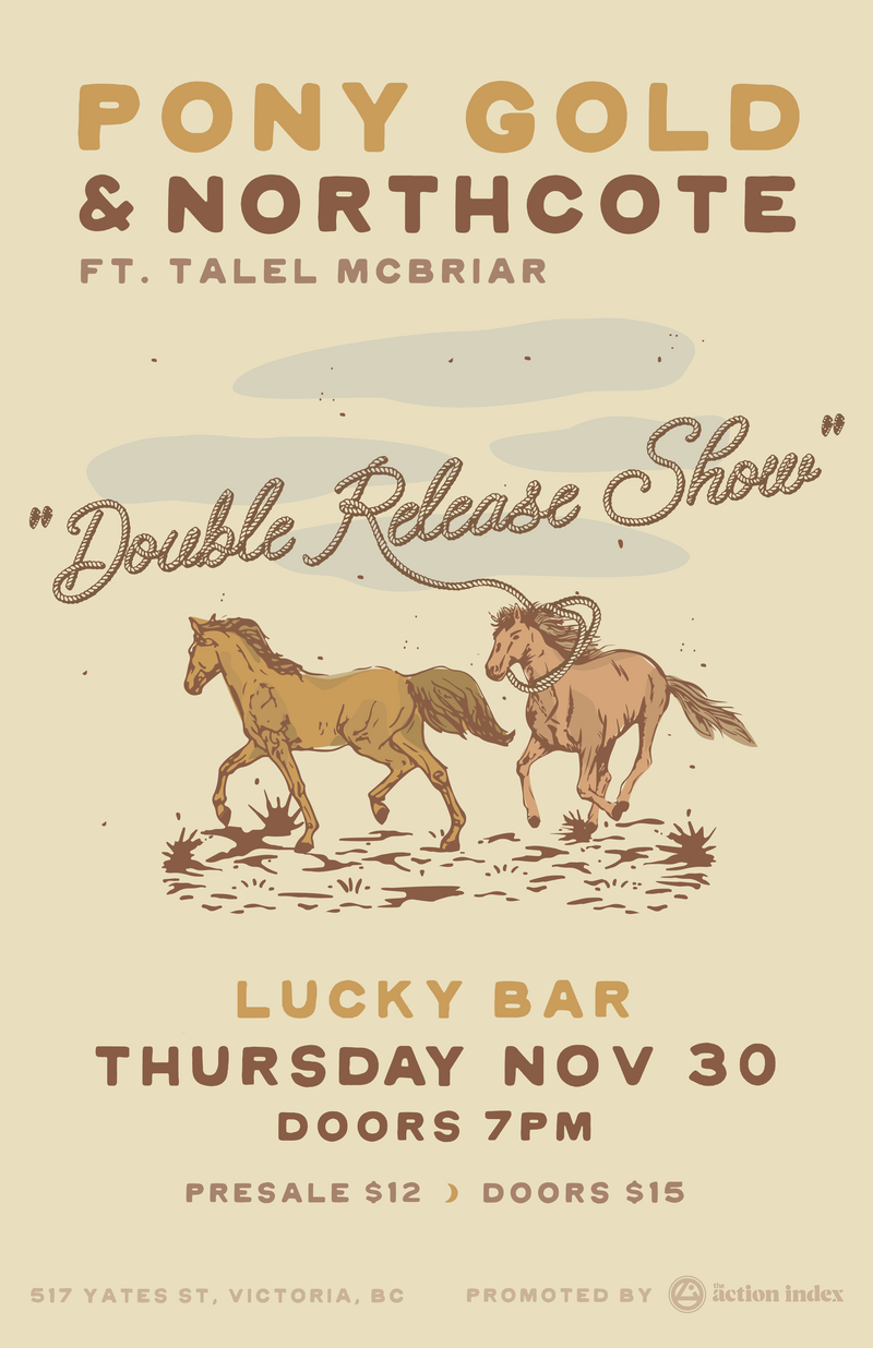 Double Release Show - May 6th @ Lucky Bar