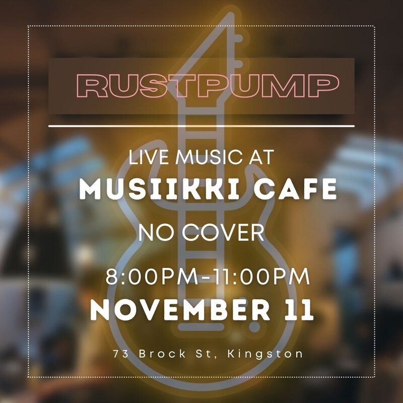 RustPump Show - Jun 11th @ Musiikki Caf&eacute; & Whiskey Bar