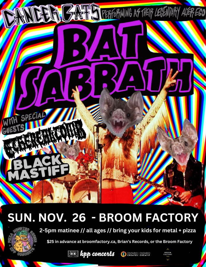 Bat Sabbath,  Ethereal Tomb, Black Mastiff @ Broom Factory - Nov 26, 2023