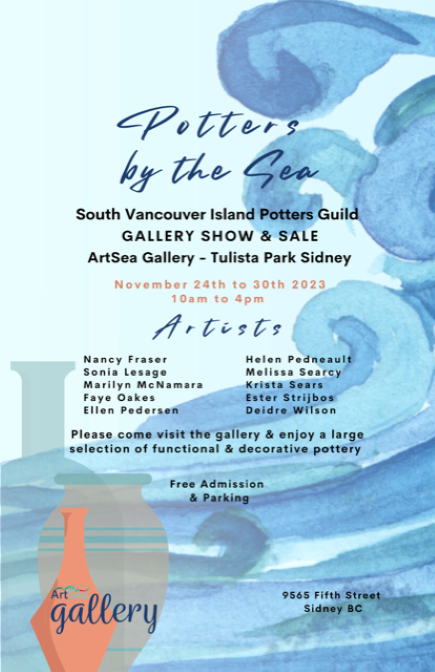 Potters By The Sea @ ArtSea Gallery - Nov 24, 2023