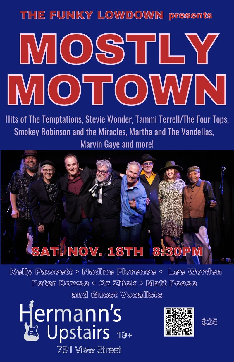 Mostly Motown - Jun 4th @ Hermann's Upstairs