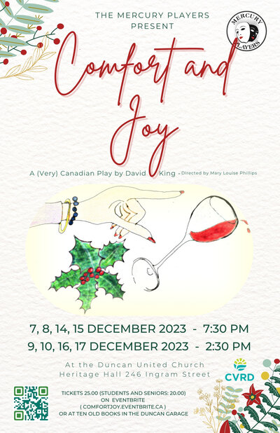 Comfort and Joy - Jun 6th @ Duncan United Church