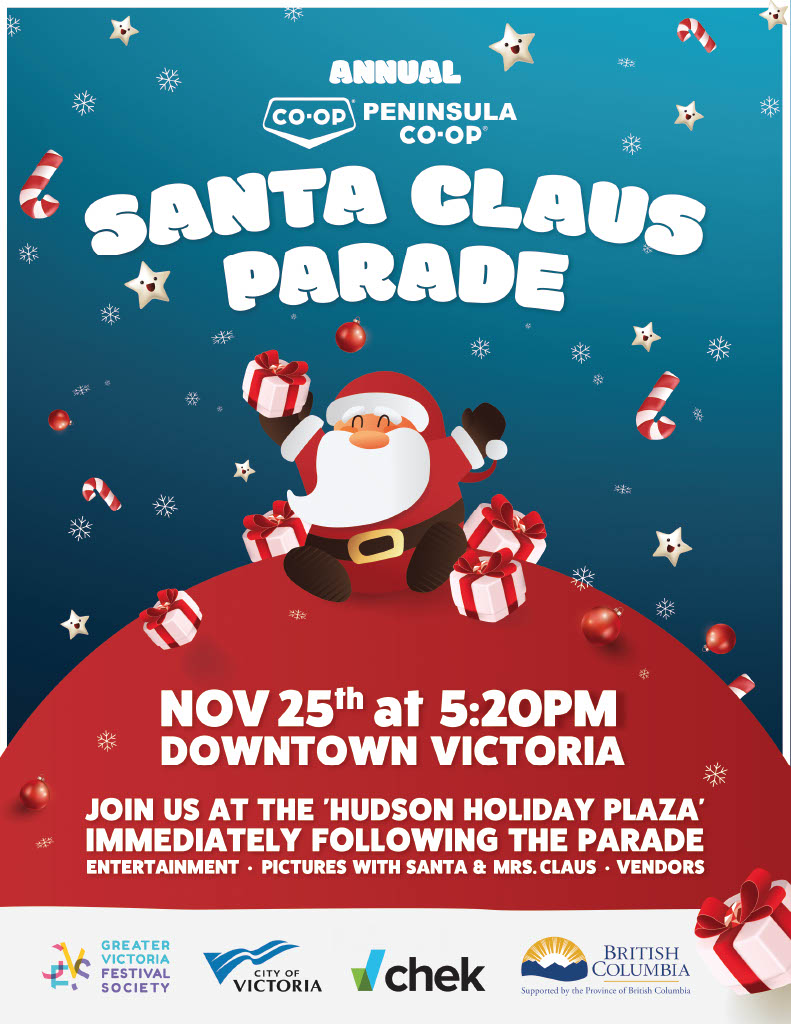 41st Peninsula Co-op Santa Claus Parade presented by Chek @ Government Street - Nov 25, 2023