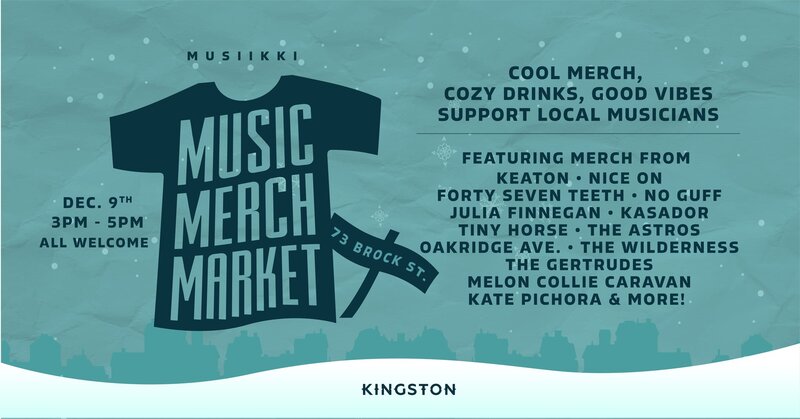 Musiikki Merch Market @ Musiikki Café & Whiskey Bar - Dec 09, 2023