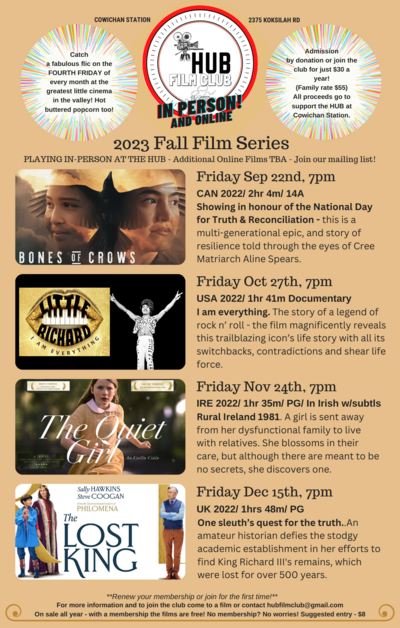 Showing at the HUB Film Club Nov 24th & 26th @ HUB Film Club Nov 26 2023 - Jun 4th @ HUB Film Club