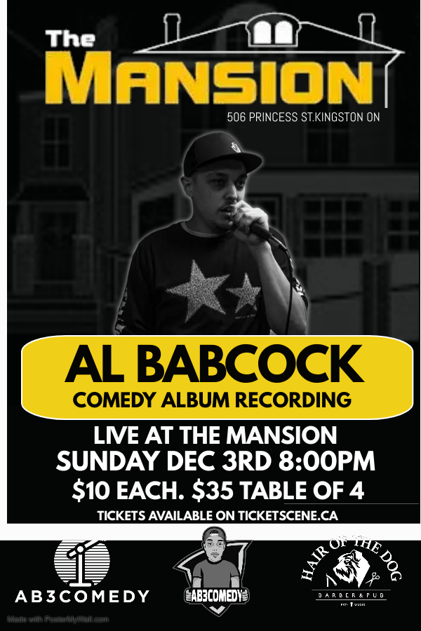Al Babcock Comedy Album Recording - May 1st @ The Mansion
