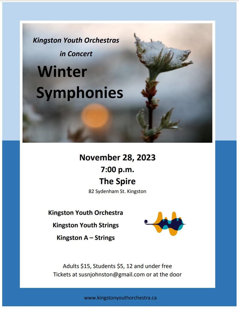 Winter Symphonies: Kingston Youth Orchestra - Jun 5th @ The Spire
