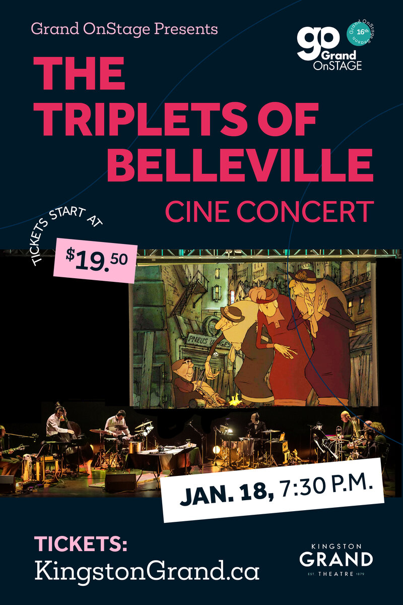 Grand OnStage presents: The Triplets of Belleville - Jun 13th @ Kingston Grand Theatre