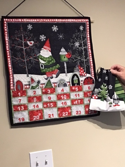 Gnome Advent Calendar by 
Della Cronkrite