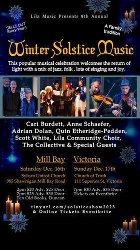 Winter Solstice Concert - Cari Burdett and Friends - Jun 23rd @ Sylvan United Church