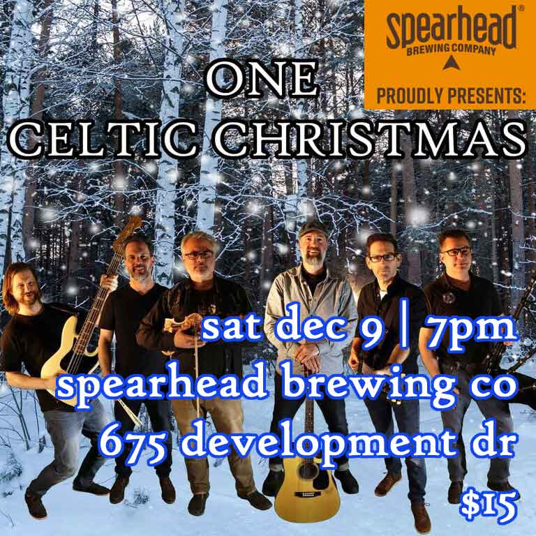 The Celtic Kitchen Party @ Spearhead Brewery Dec 9 2023 - Jun 5th @ Spearhead Brewery