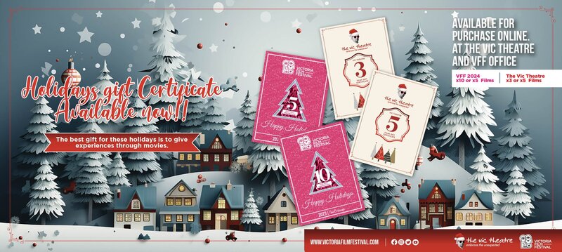 Holiday Vouchers - VFF & The Vic Theatre - Jun 14th @ Victoria Film Festival