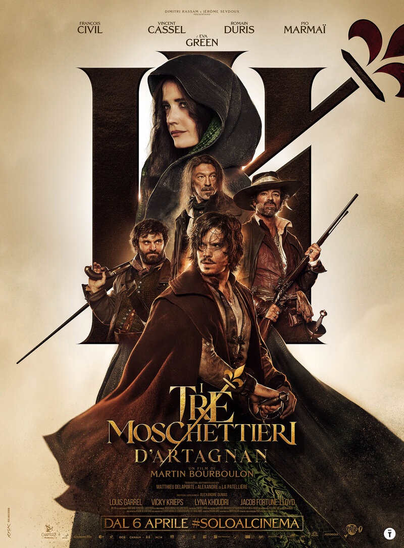 Film Screening: The Three Musketeers: Part 1: D'Artagnan @ Cinecenta Jan 28 2024 - May 1st @ Cinecenta