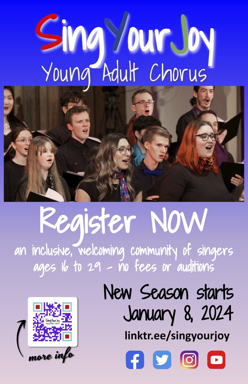 SingYourJoy Winter Season Starts January 8th! - May 7th @ Oak Bay United Church