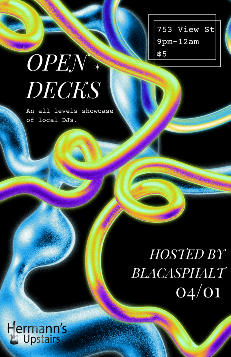Open Decks - Jun 4th @ Hermann's Upstairs