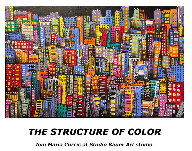 The structure of Color - Jun 3rd @ Studio Bauer