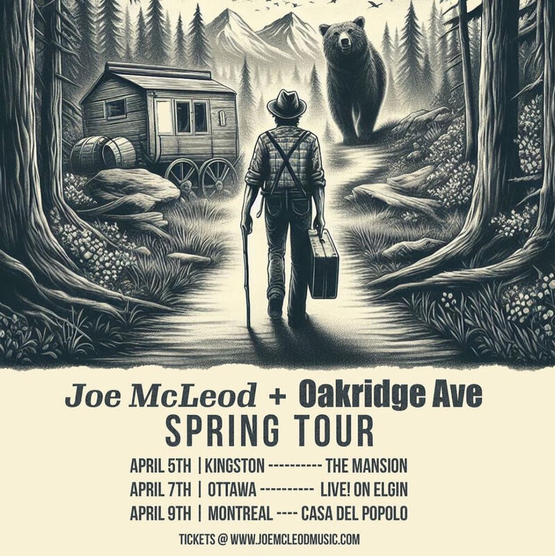 Joe McLeod, Oakridge Ave. @ The Mansion Apr 5 2024 - May 6th @ The Mansion